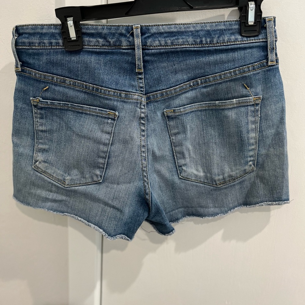 Mossimo High Rise Denim Jean Shorts Size 8 - Picture 2 of 8